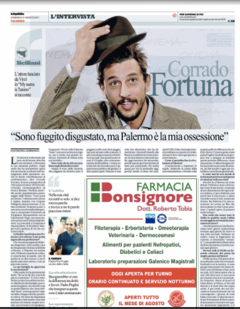 LA REPUBBLICA INTERVISTA CORRADO FORTUNA