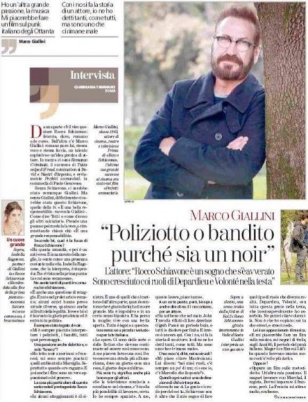 MARCO GIALLINI SU LA STAMPA