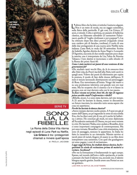 LIA GRIECO SU GRAZIA