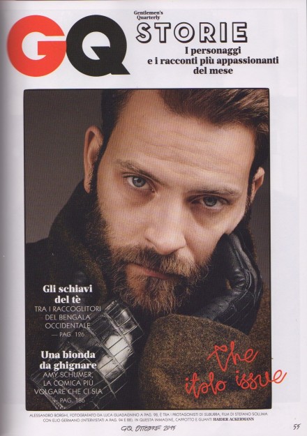 ALESSANDRO BORGHI PER GQ