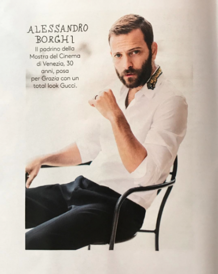 ALESSANDRO BORGHI SU GRAZIA