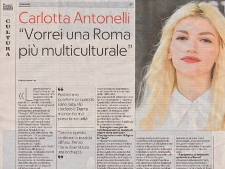 CARLOTTA ANTONELLI SU LA REPUBBLICA