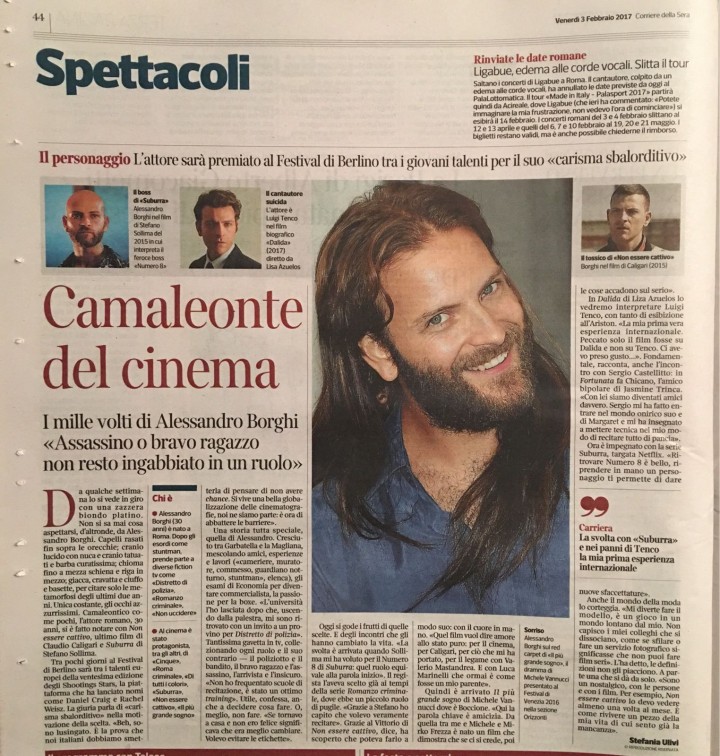 ALESSANDRO BORGHI SUL CORRIERE DELLA SERA