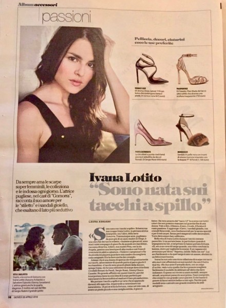 IVANA LOTITO SU LA REPUBBLICA