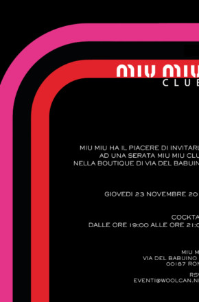 MIU MIU CLUB ROMA