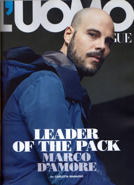 MARCO D’AMORE SU L’UOMO VOGUE