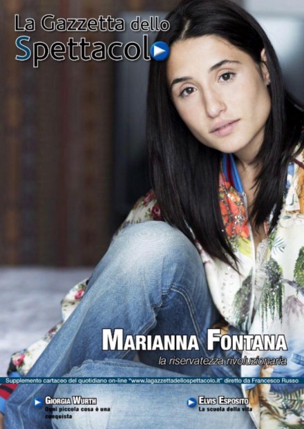 MARIANNA FONTANA SU LA GAZZETTA DELLO SPETTACOLO