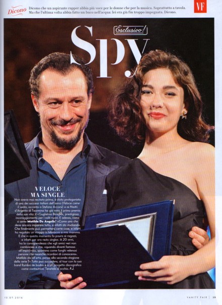 MATILDA DE ANGELIS SU VANITY FAIR