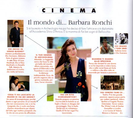 BARBARA RONCHI SU ELLE