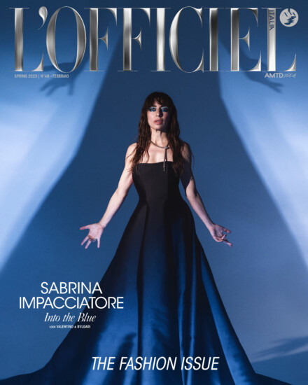 SABRINA IMPACCIATORE SU L’OFFICIEL ITALIA