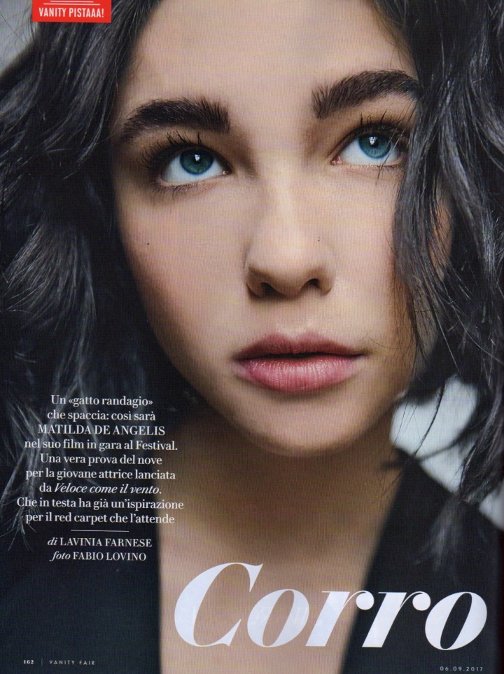 MATILDA DE ANGELIS SU VANITY FAIR