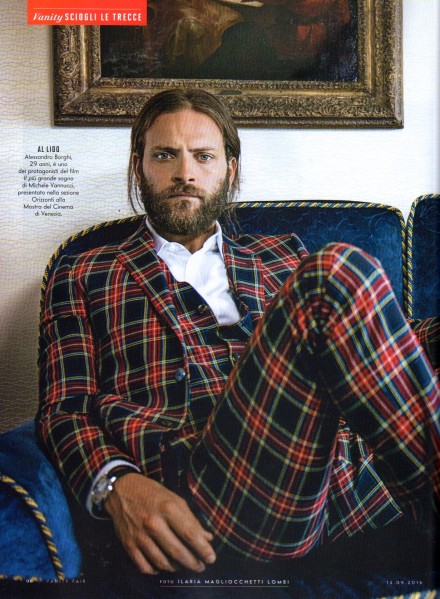 ALESSANDRO BORGHI SU VANITY FAIR