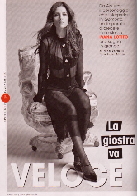 IVANA LOTITO SU GLAMOUR