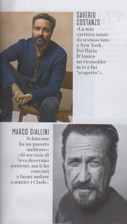 MARCO GIALLINI SU VANITYFAIR