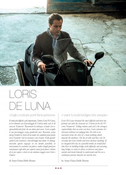 LORIS DE LUNA SU RED CARPET MAGAZINE