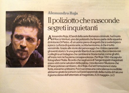 ALESSANDRO ROJA SU LA REPUBBLICA